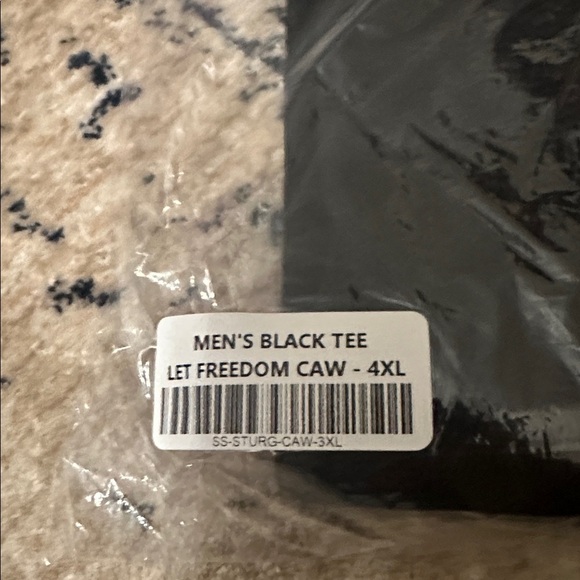 Dixon Flannel Co let freedom caw black tshirt Men - Picture 3 of 4